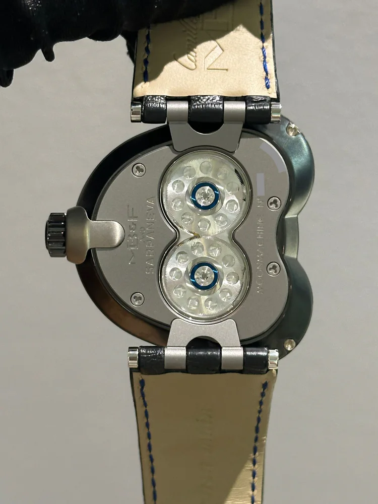 Mb&f MoonMachine Black Titanium Dark Blue Sky 34.BTL.B LE 18 pcs